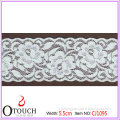 Fancy lace for wedding dresses with keyhole back